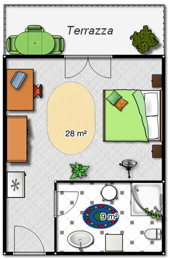 Mini hotel Orbetello Dış mekan fotoğraf